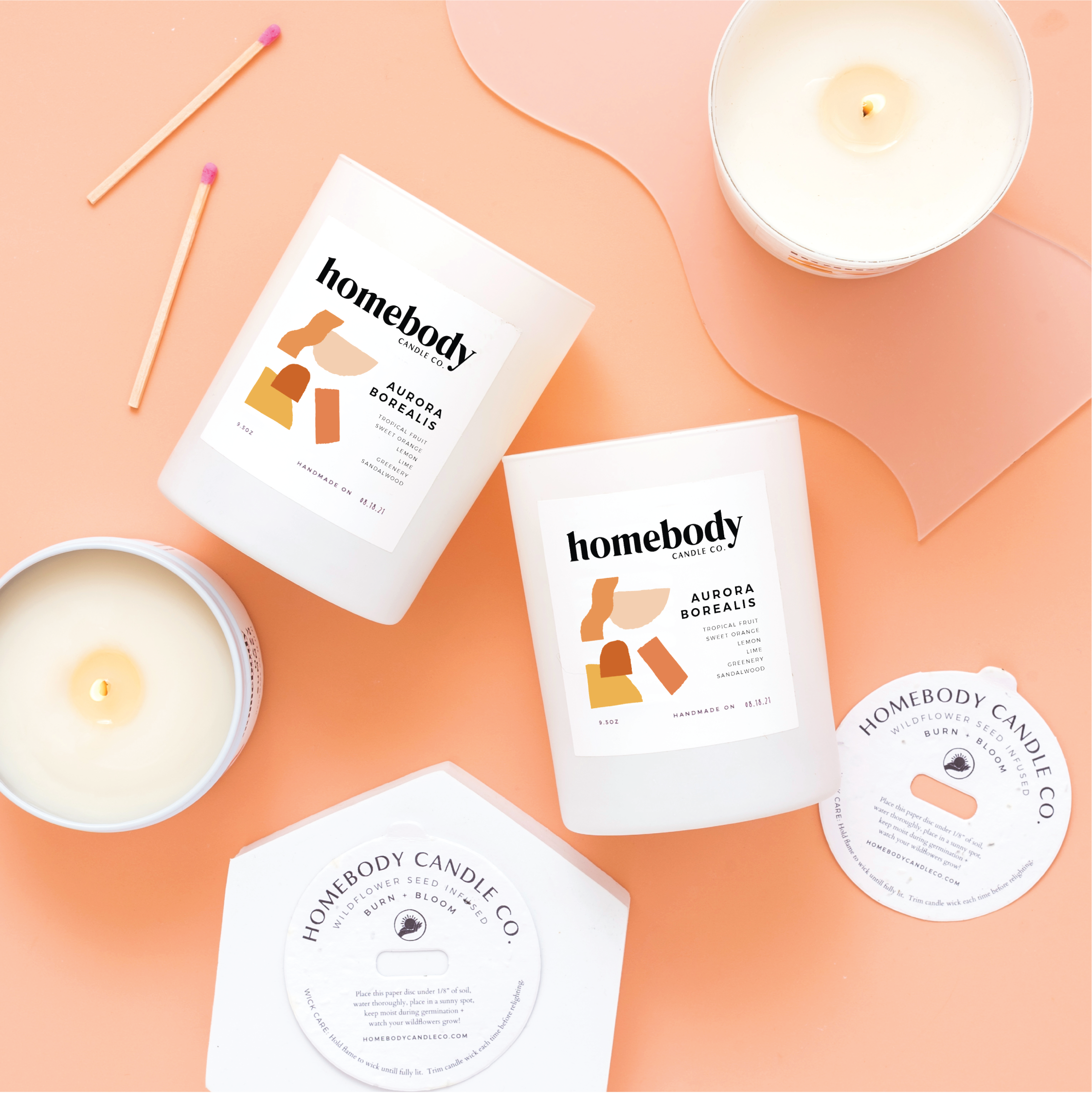 Gift Bundle Candle Homebody Candle LLC Homebody Candle Co
