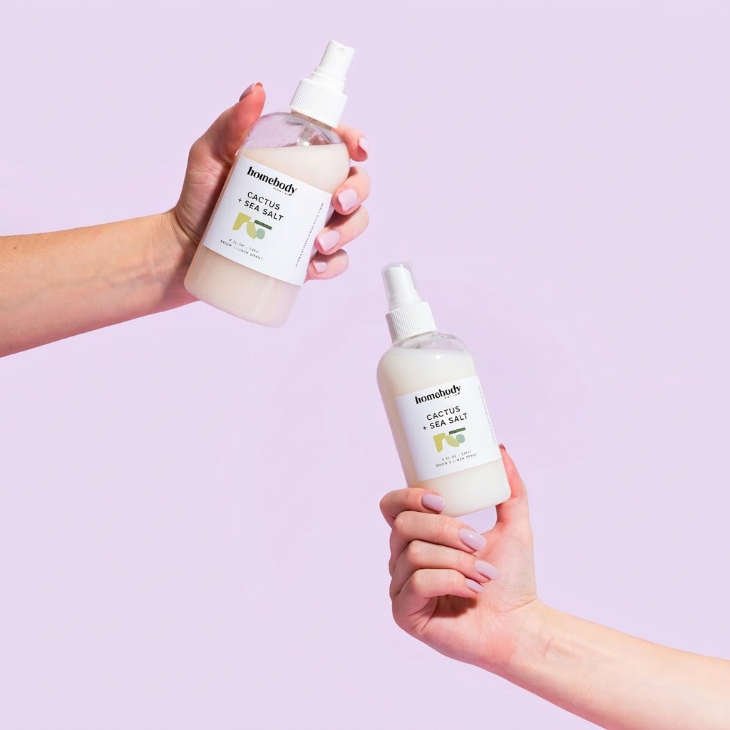 Cactus + Sea Salt room spray Homebody Candle Co