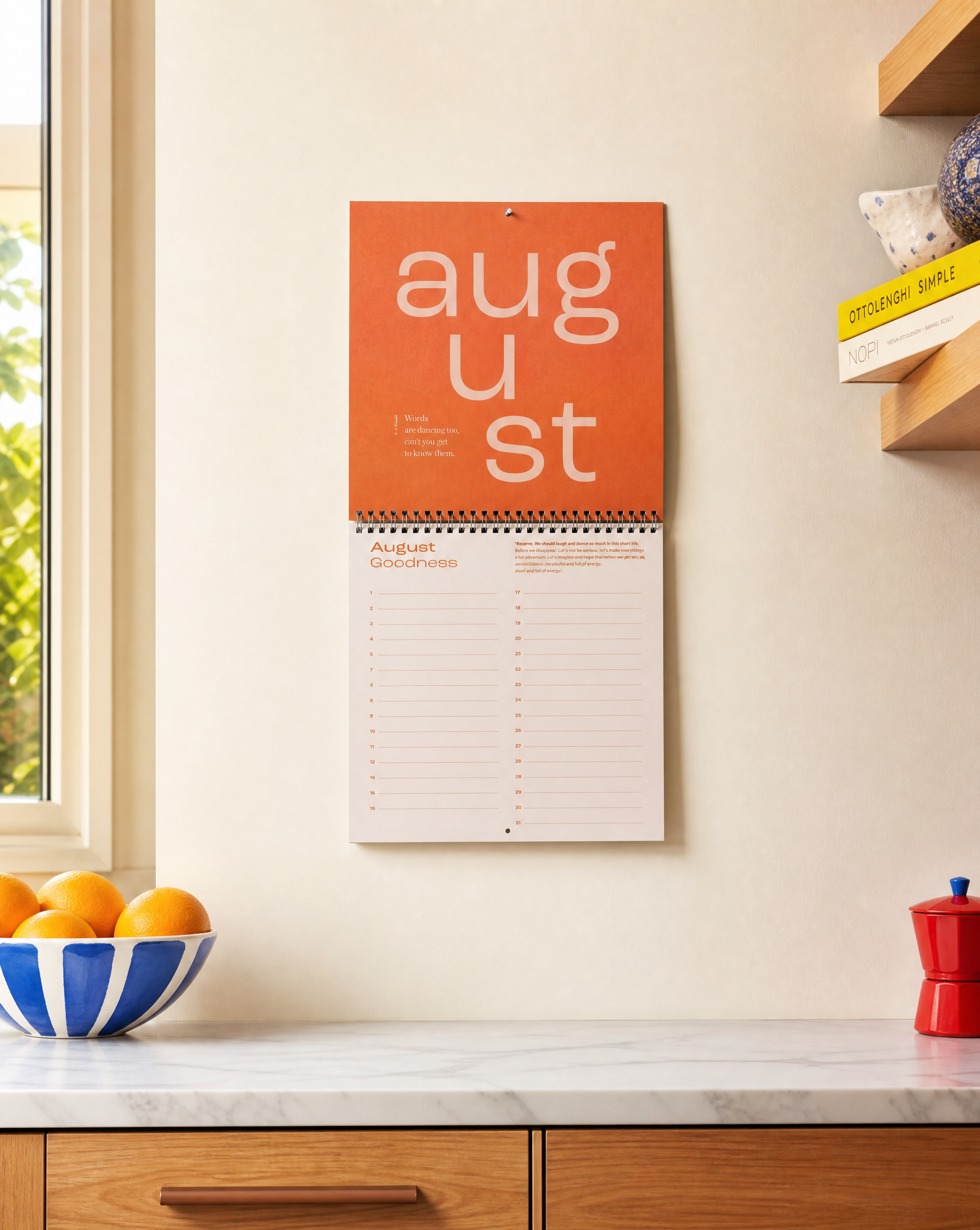 Calendar of Good • A Gratitude Calendar