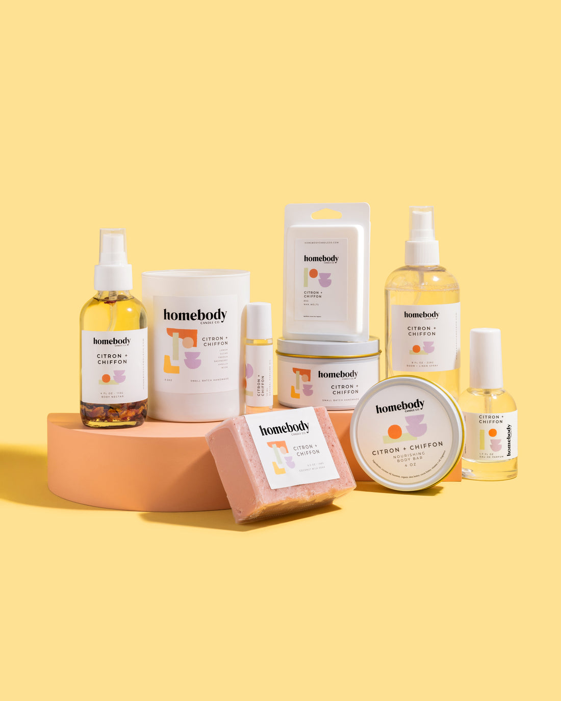 Citron + Chiffon wax melts Homebody Candle Co