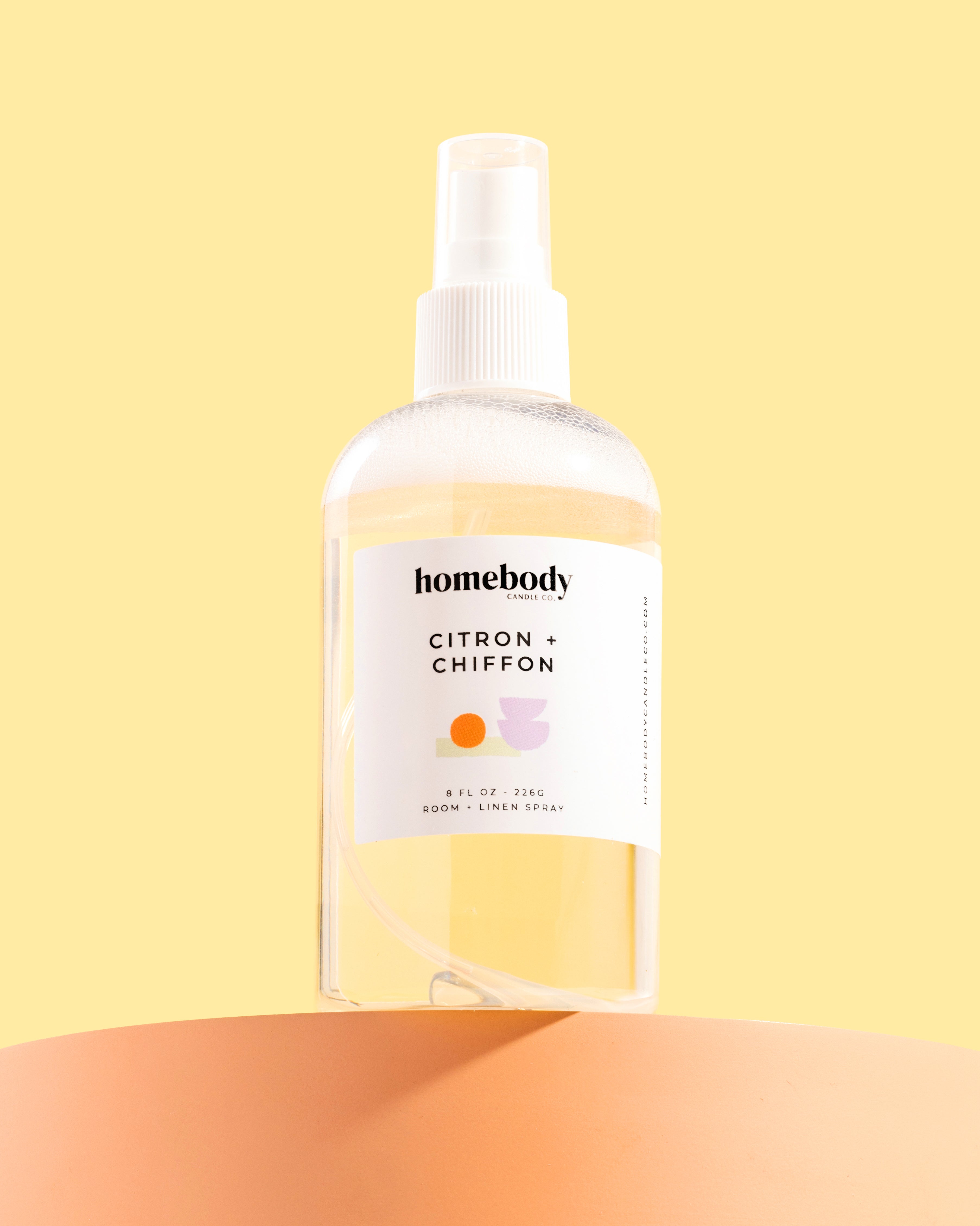 Citron + Chiffon room spray Homebody Candle Co