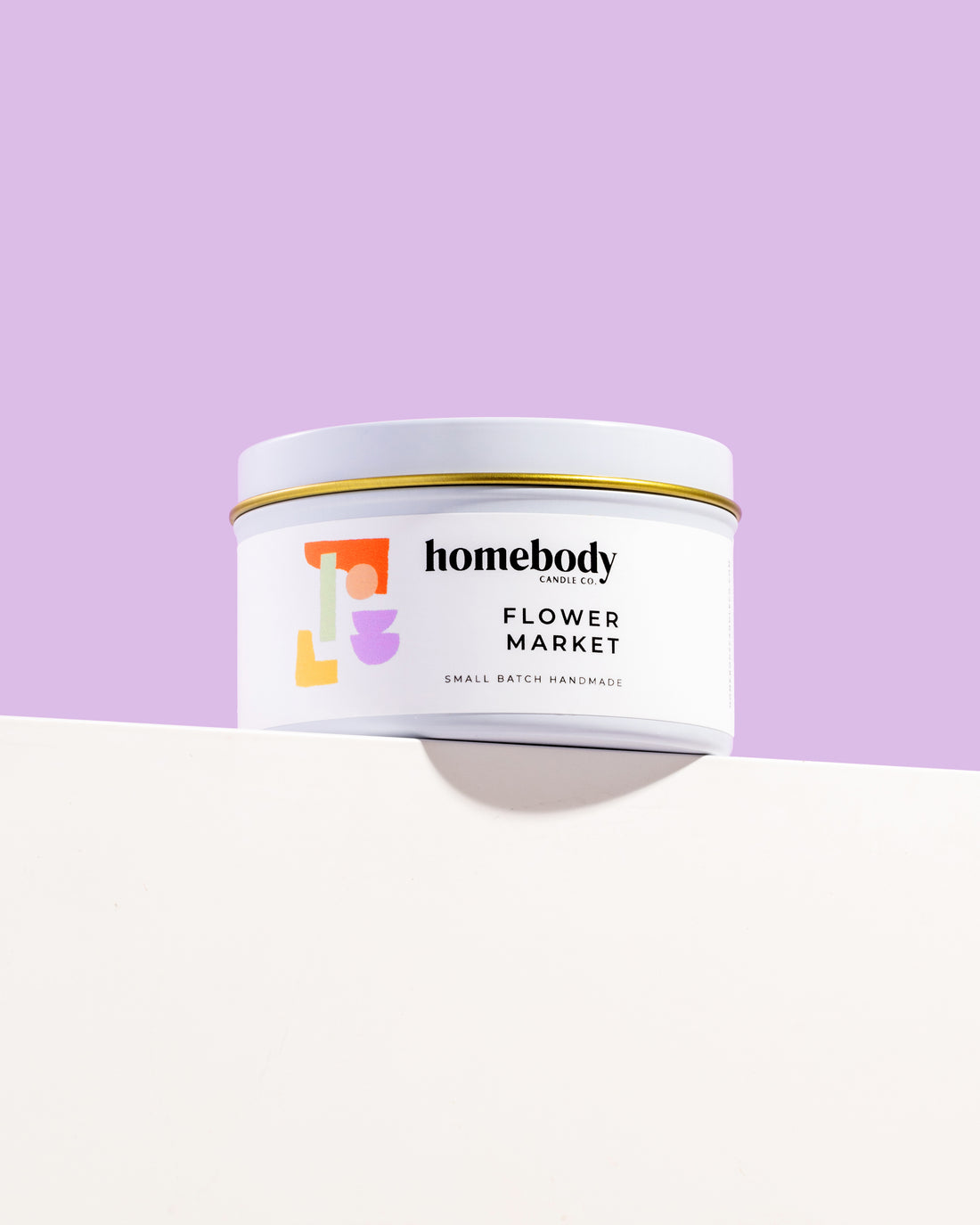 Flower Market candle tin Homebody Candle Co