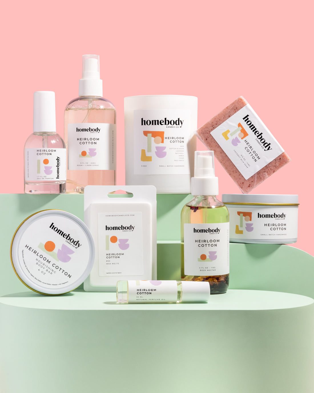 Heirloom Cotton body bar Homebody Candle Co