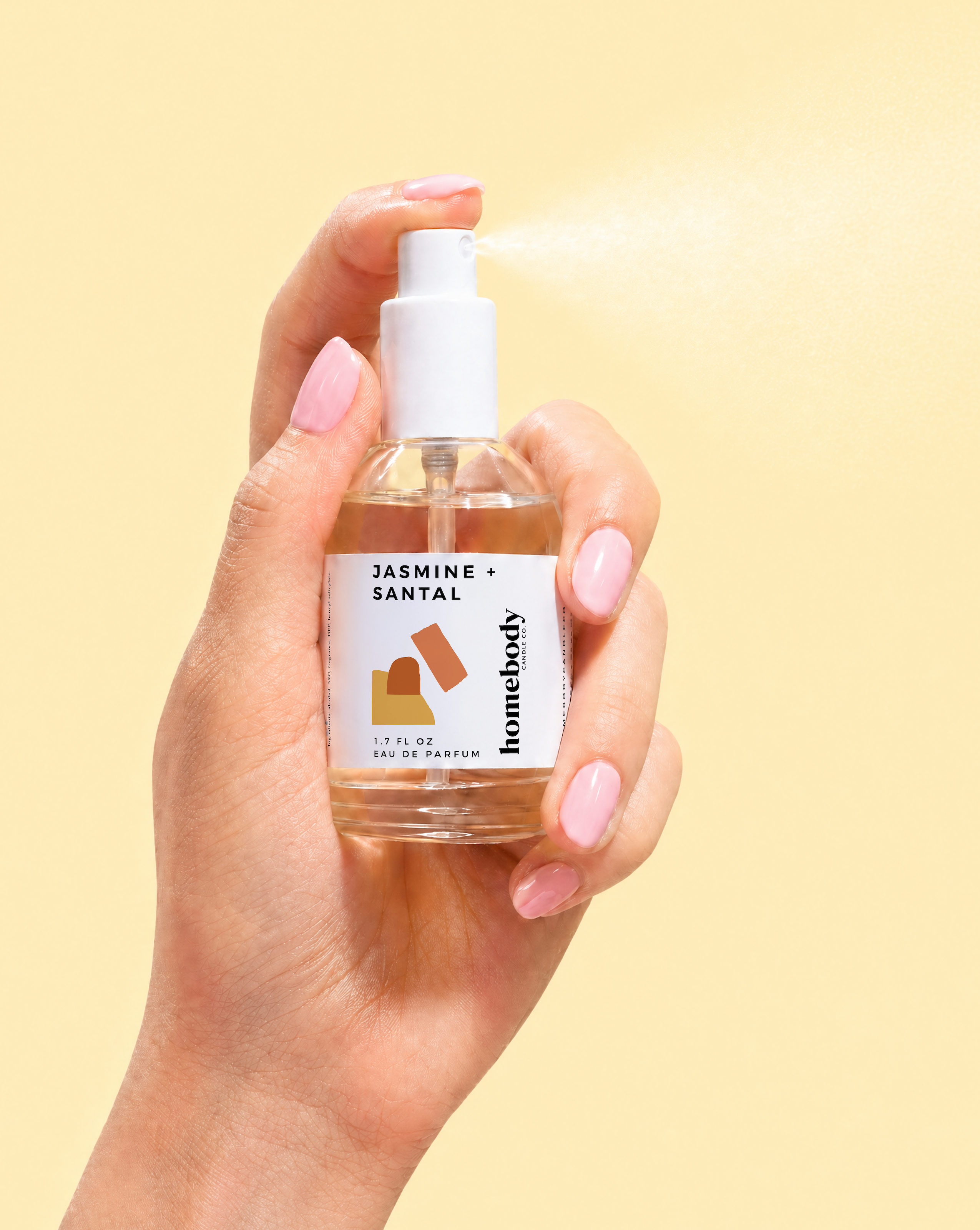 Jasmine + Santal - Homebody Candle LLC