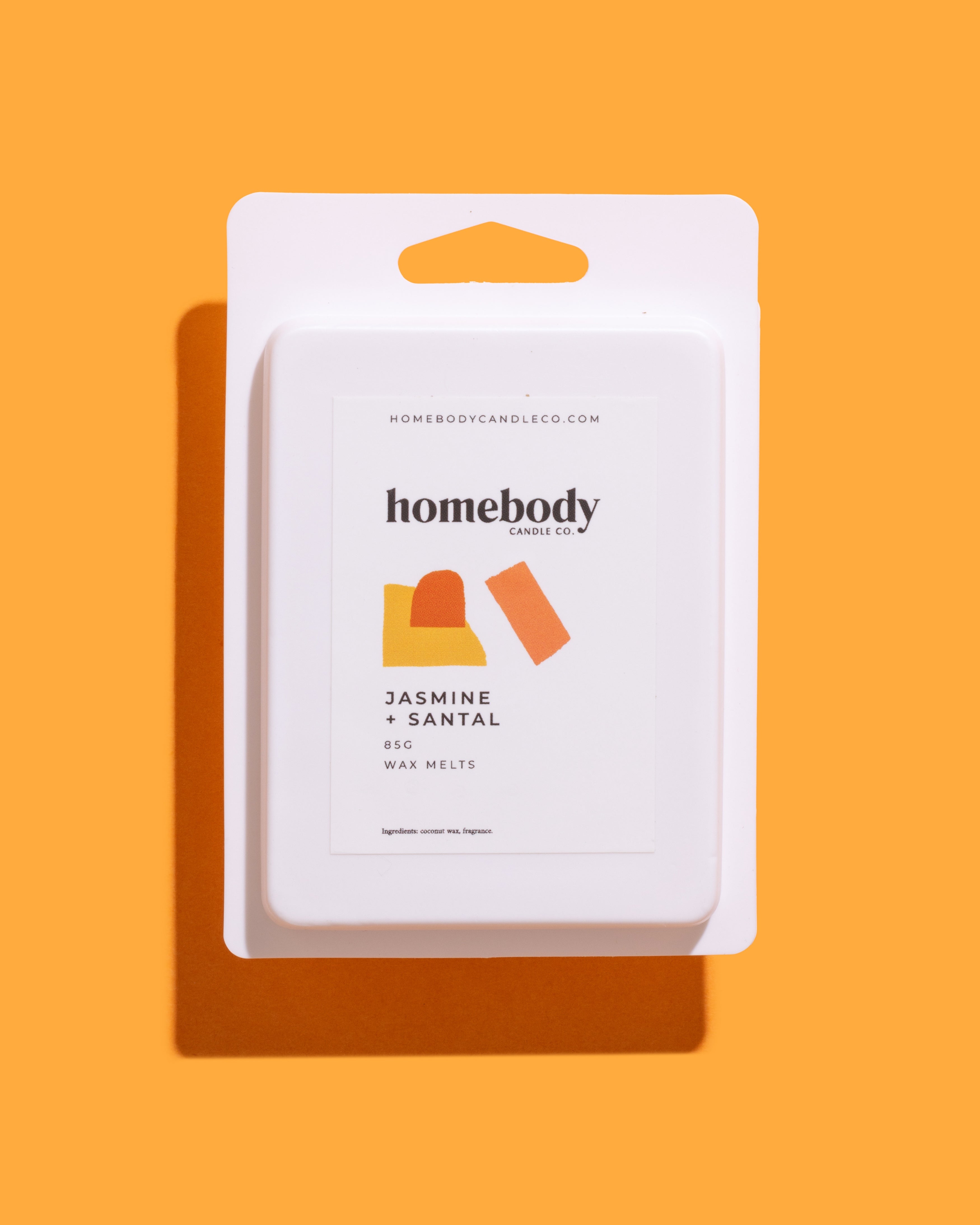 Jasmine + Santal wax melts Homebody Candle Co
