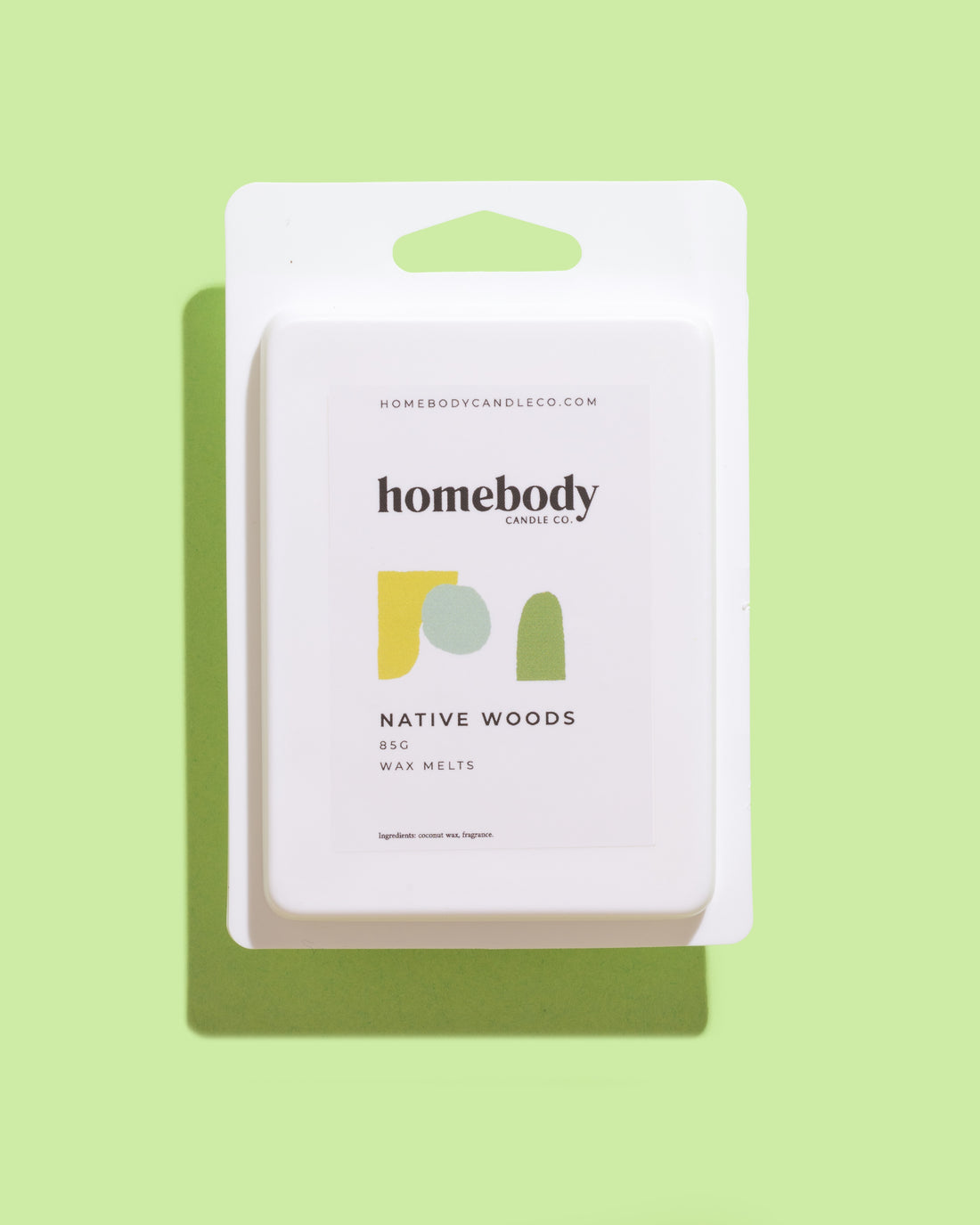 Native Woods wax melts Homebody Candle Co