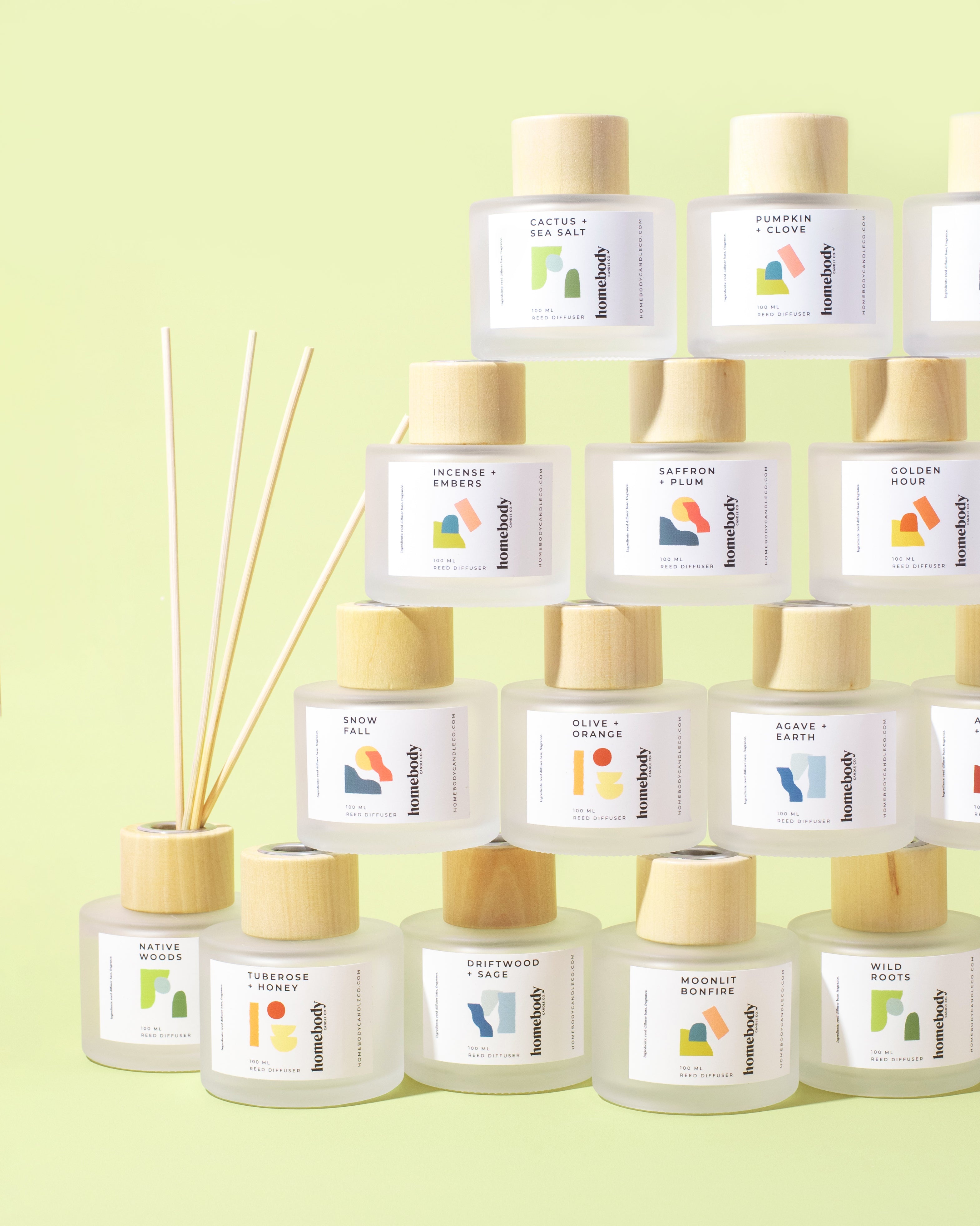 Olive + Orange Diffuser Homebody Candle Co