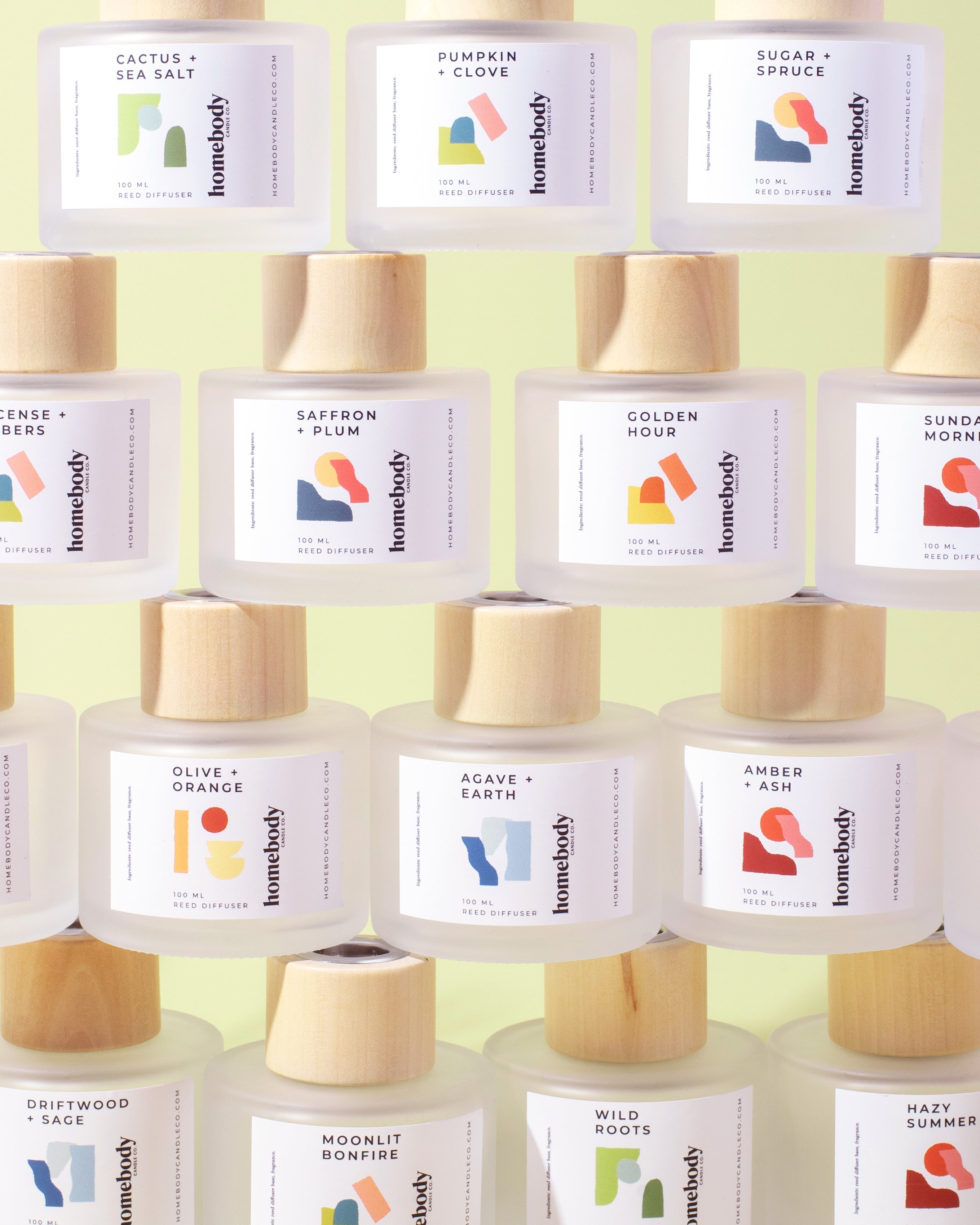 Olive + Orange Diffuser Homebody Candle Co