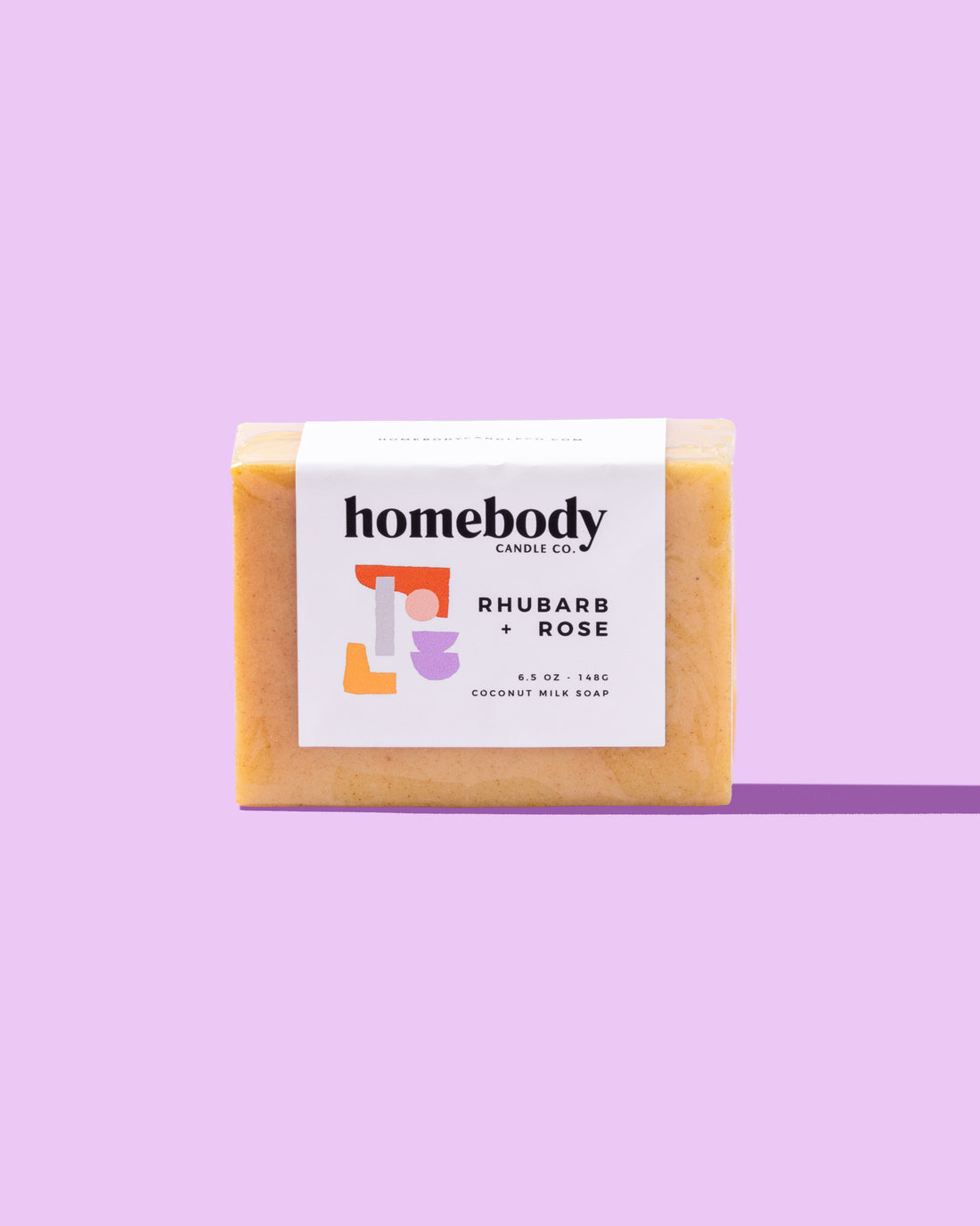 Rhubarb + Rose milk soap Homebody Candle Co
