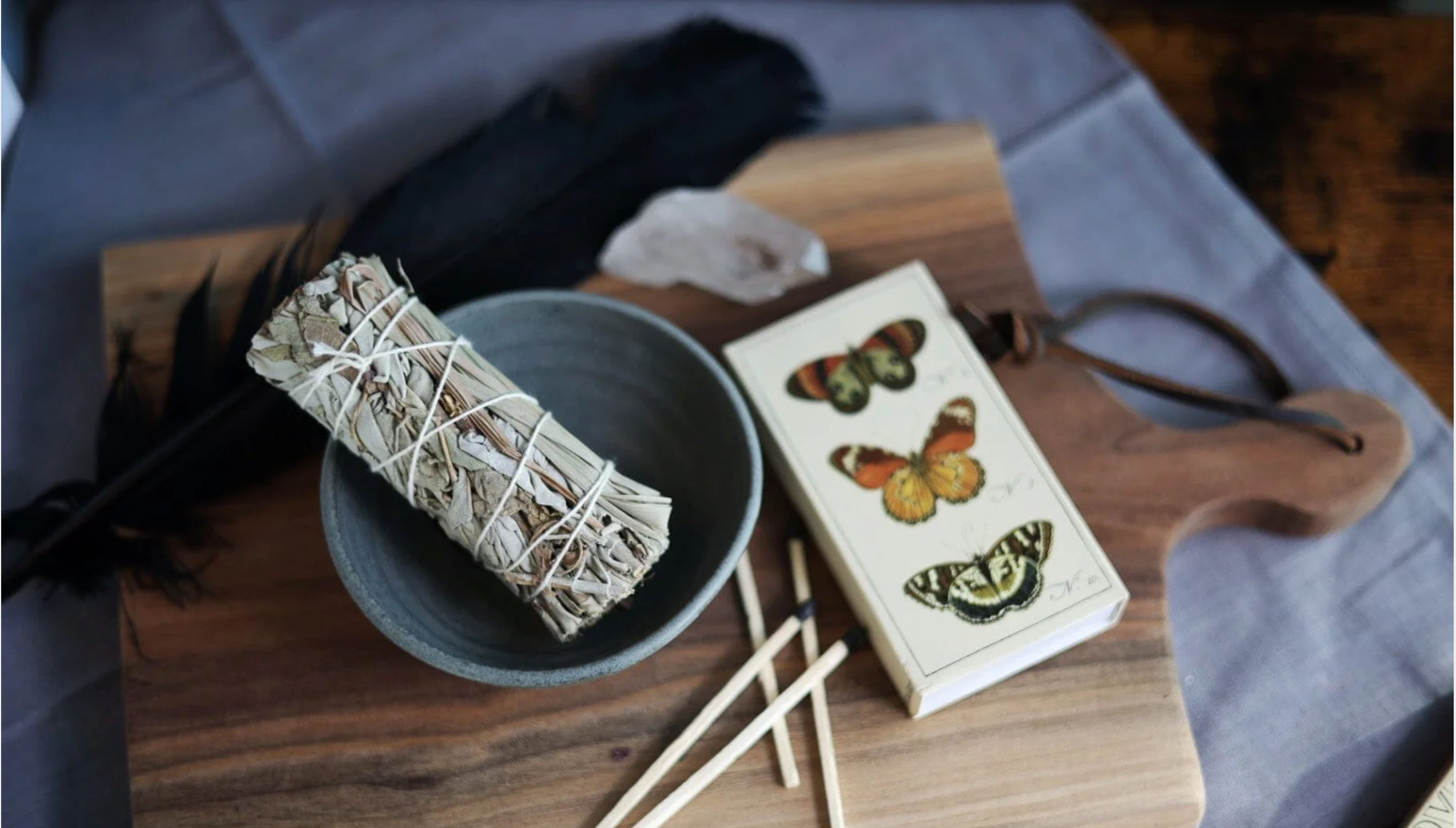 Things with Wings • Strikable Matches Limited Edition Homebody Candle Co