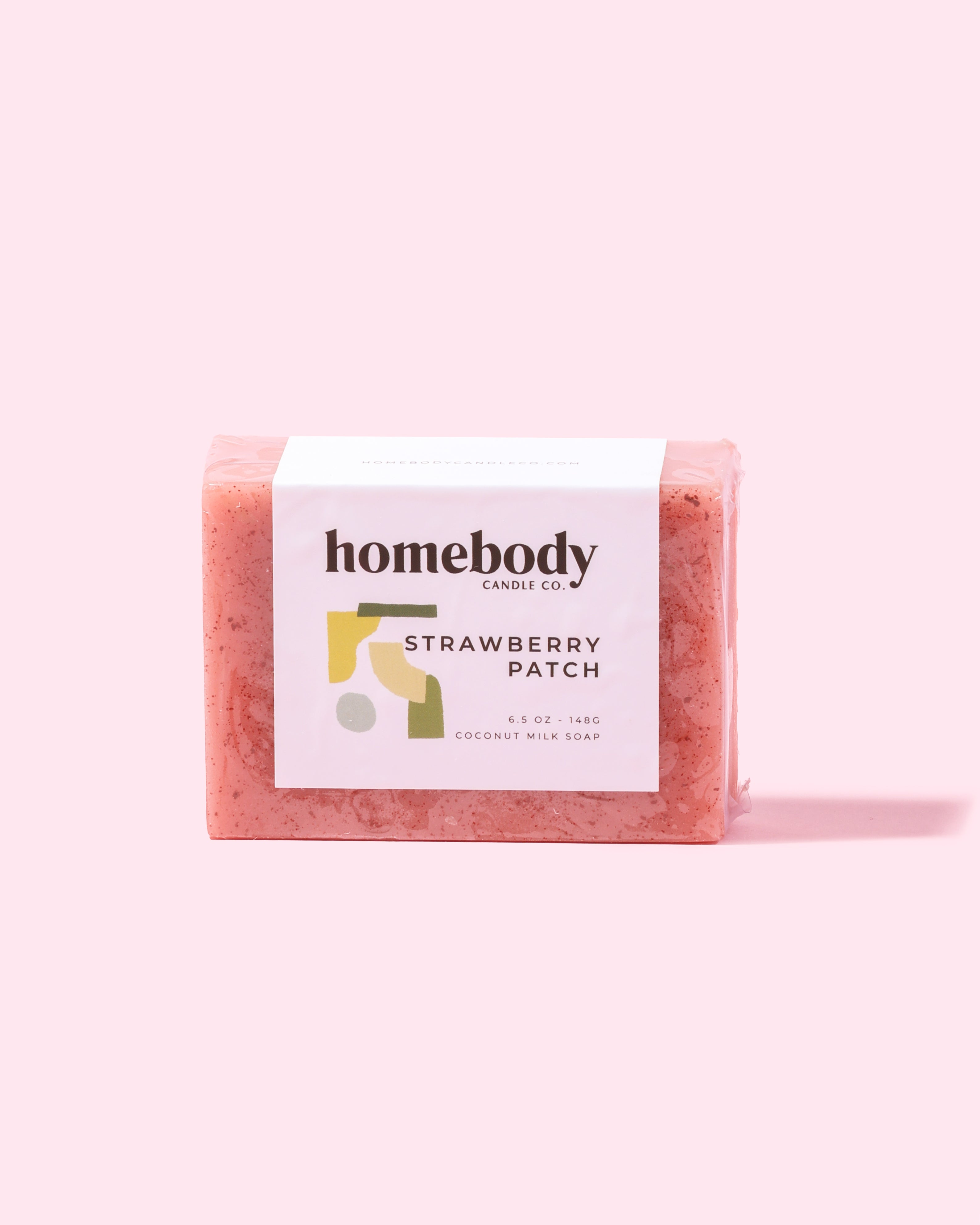 Strawberry Patch milk soap Homebody Candle Co