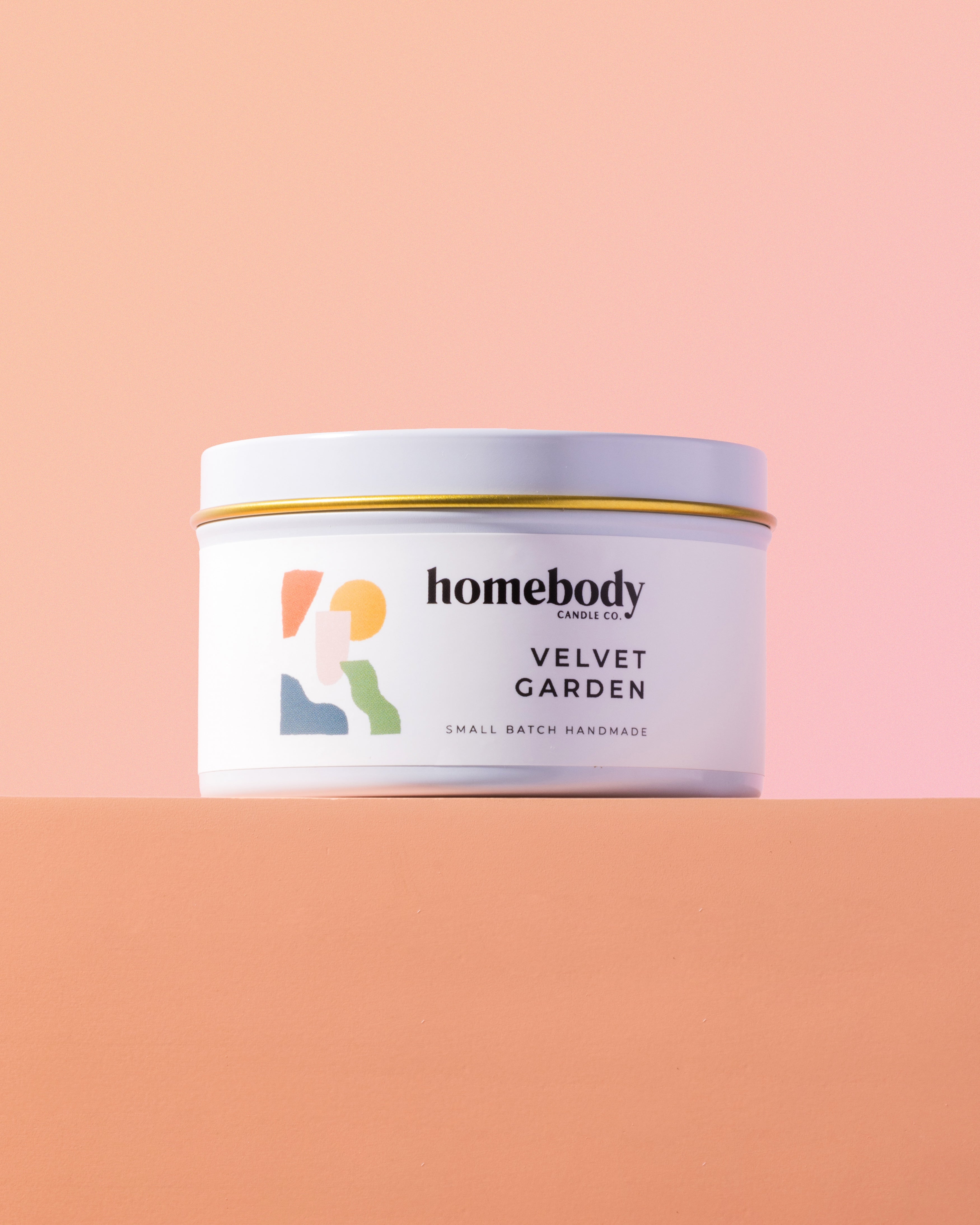 Velvet Garden ✸ winter collection candle tin Homebody Candle Co