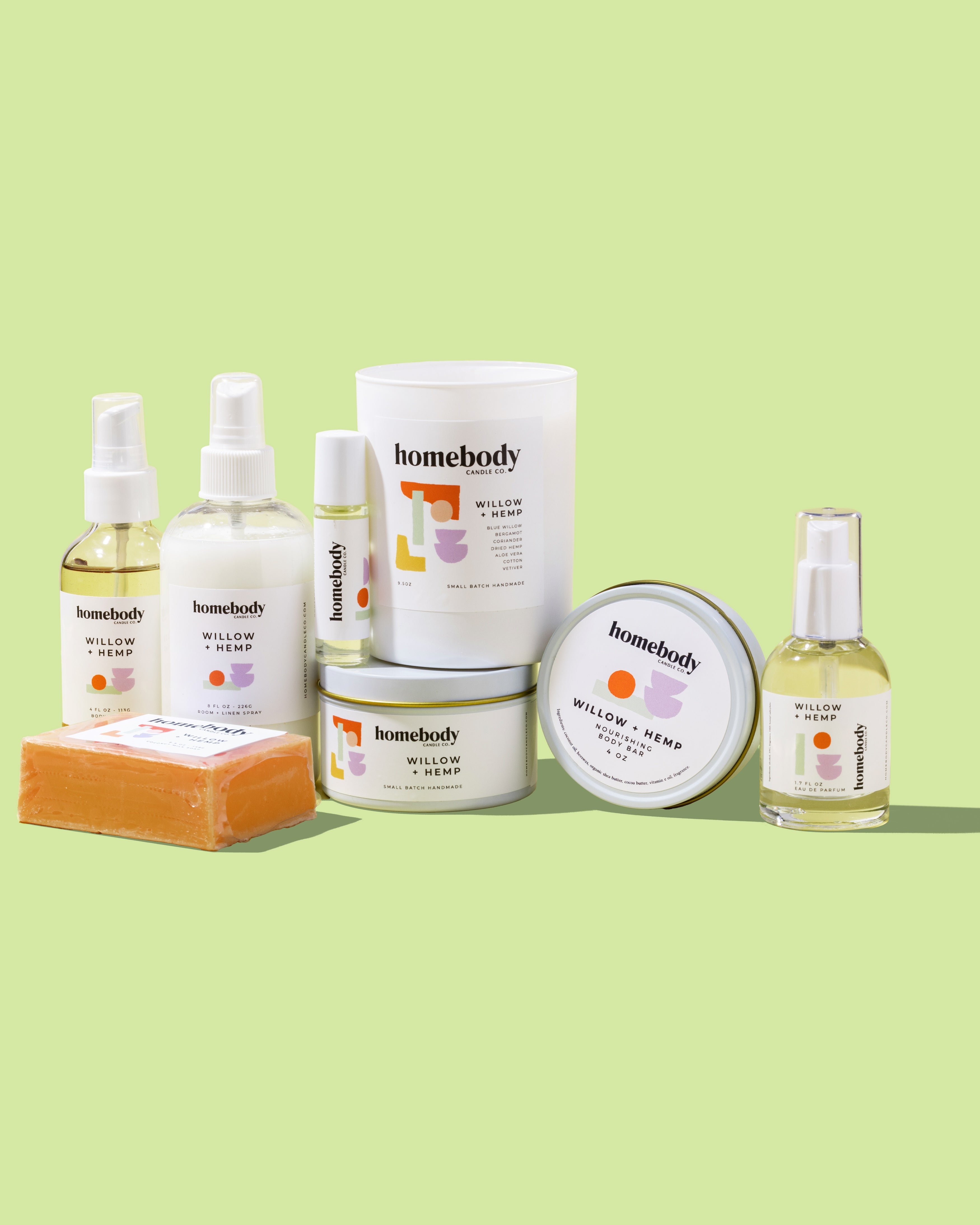 Willow + Hemp perfume oil Homebody Candle Co