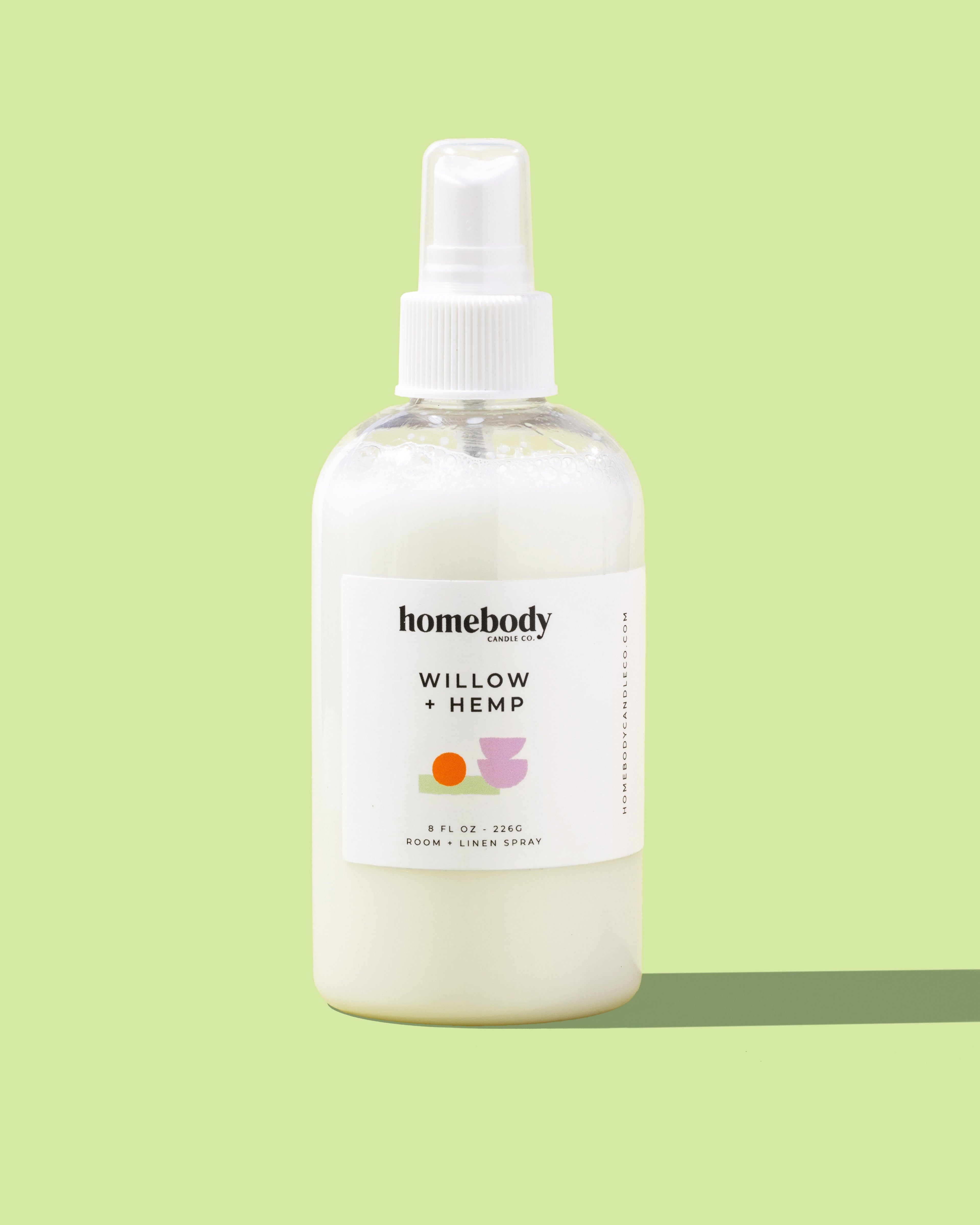 Willow + Hemp room spray Homebody Candle Co