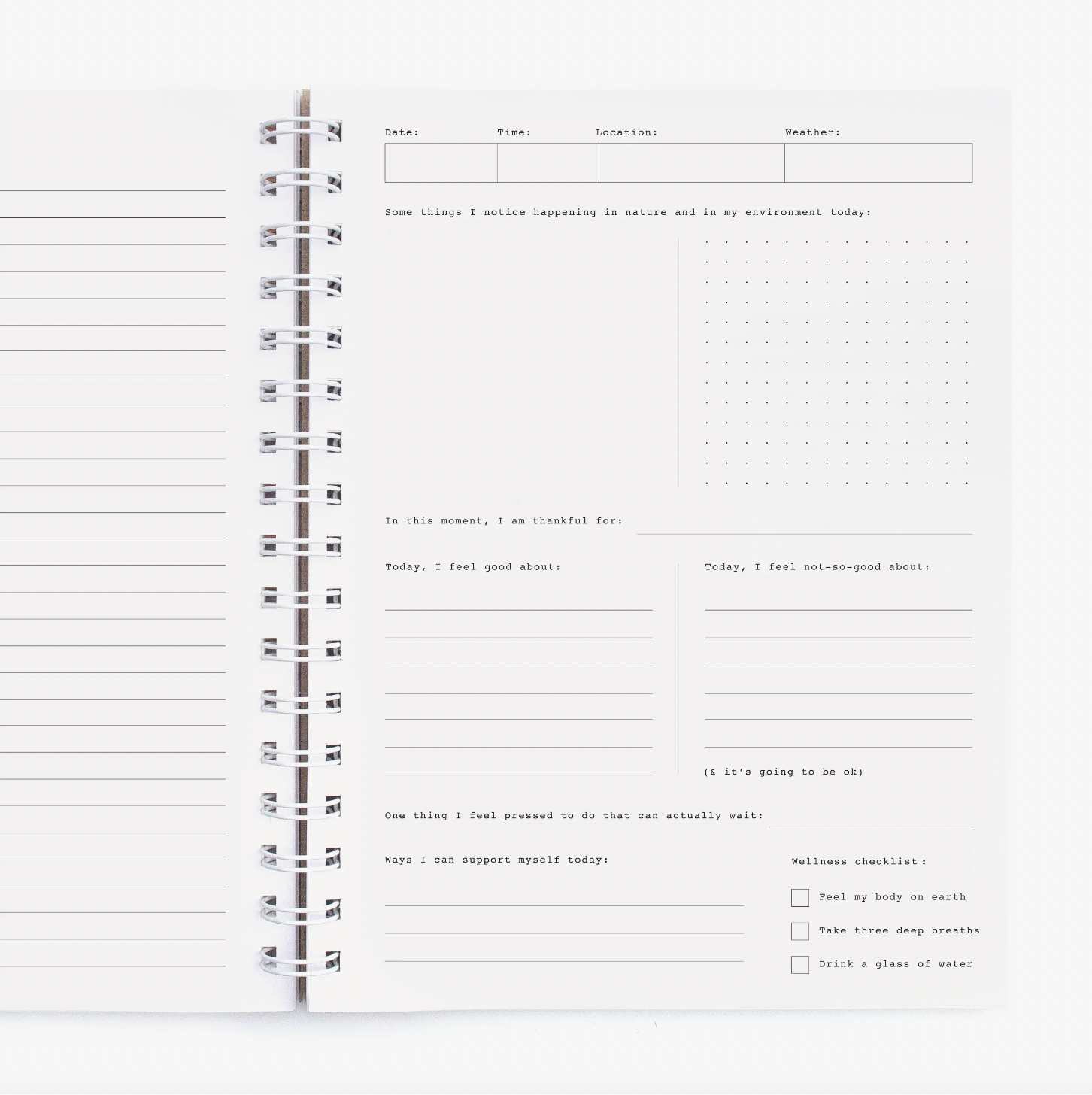 Journal • Slow Down cards + gifts Homebody Candle Co