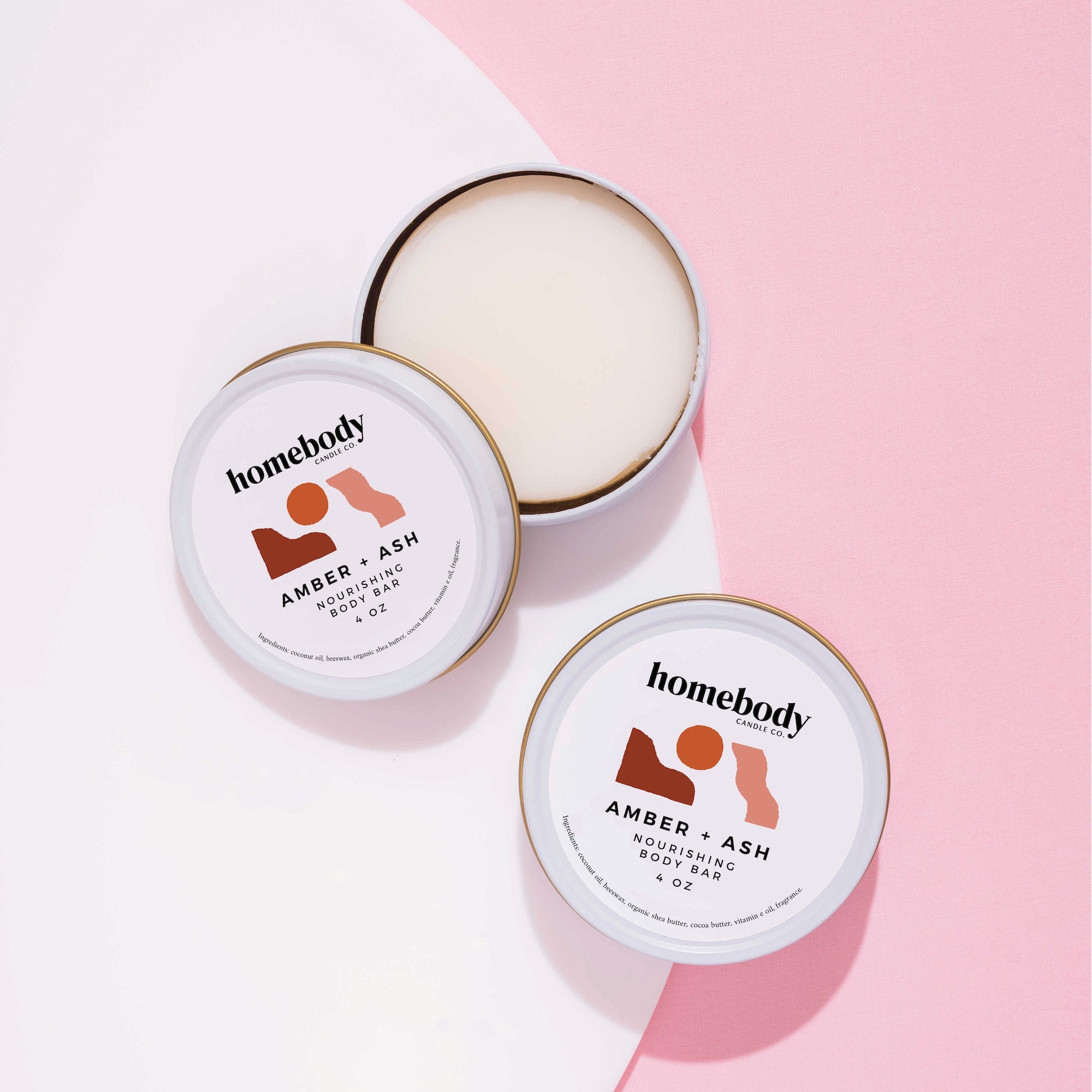 Amber + Ash-Body Bar-body bar-Homebody Candle Co.