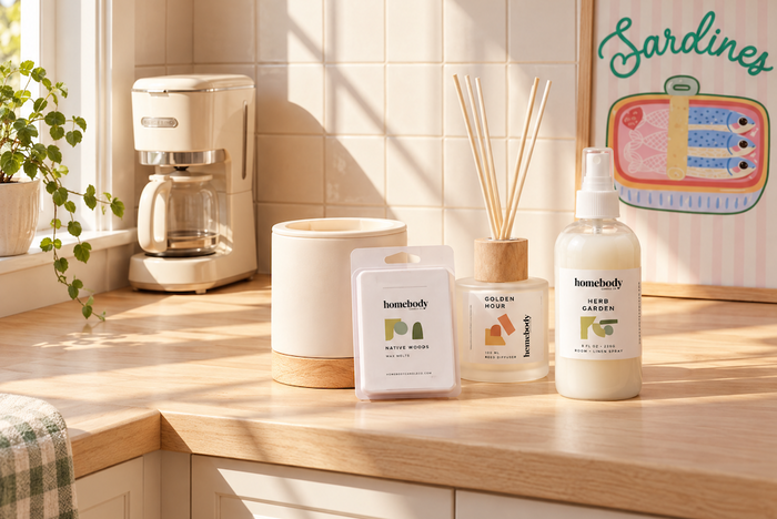 Homebody Candle Co flameless options