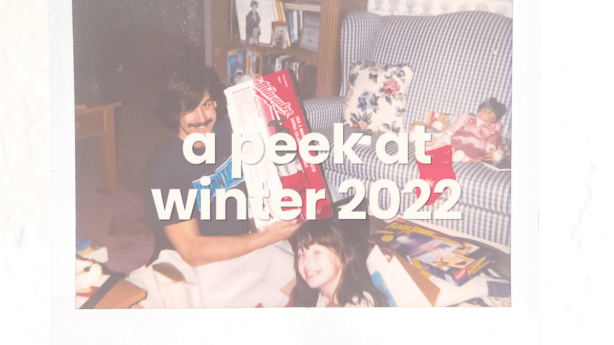A Sneak Peek at the Winter Collection