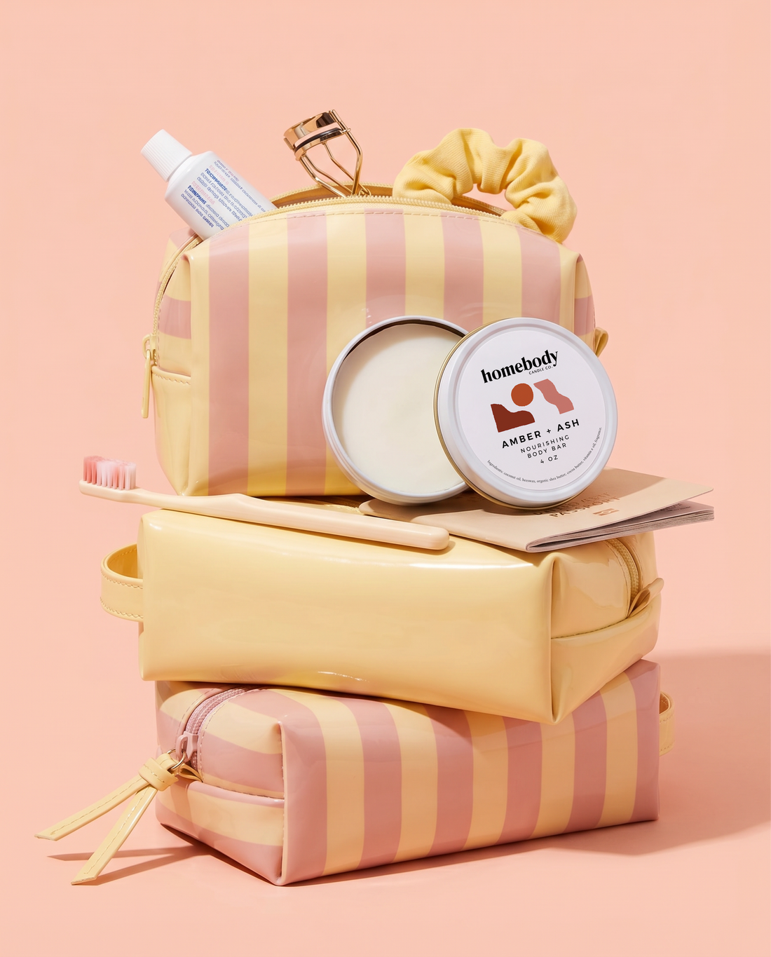Amber + Ash - Homebody Candle LLC