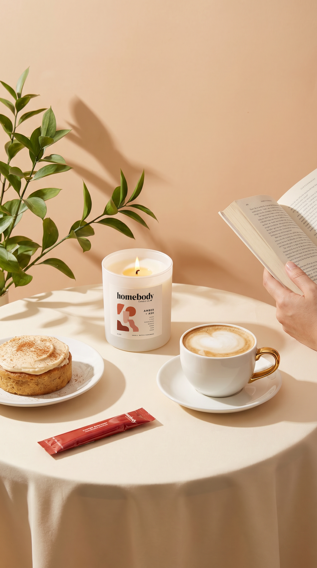 Amber + Ash - Homebody Candle LLC