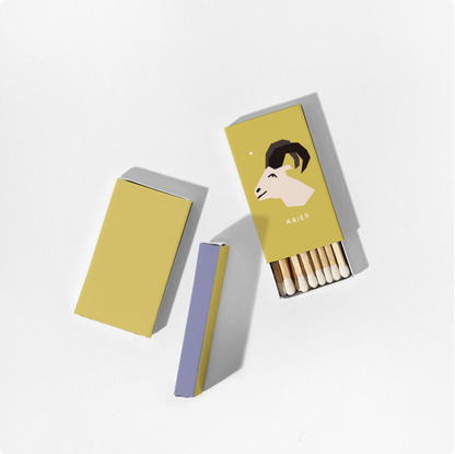 Zodiac Mini Pocket Matches Homebody Candle LLC Homebody Candle Co
