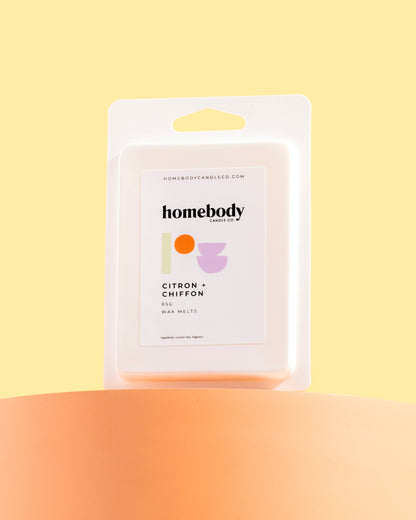 Citron + Chiffon wax melts Homebody Candle Co
