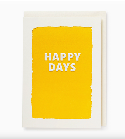 Happy Days • greeting card Homebody Candle LLC Homebody Candle Co