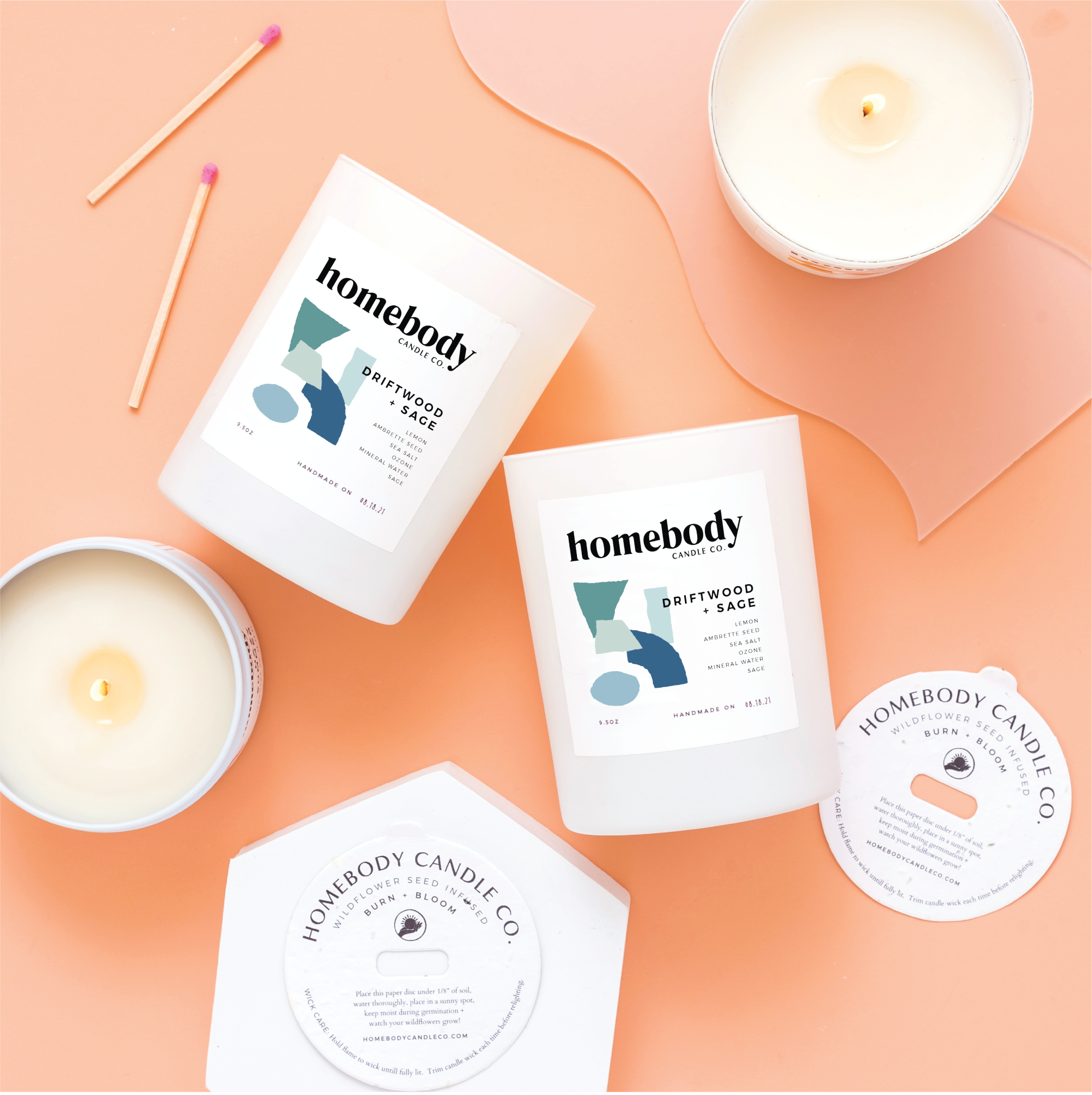 Gift Bundle Candle Homebody Candle LLC Homebody Candle Co