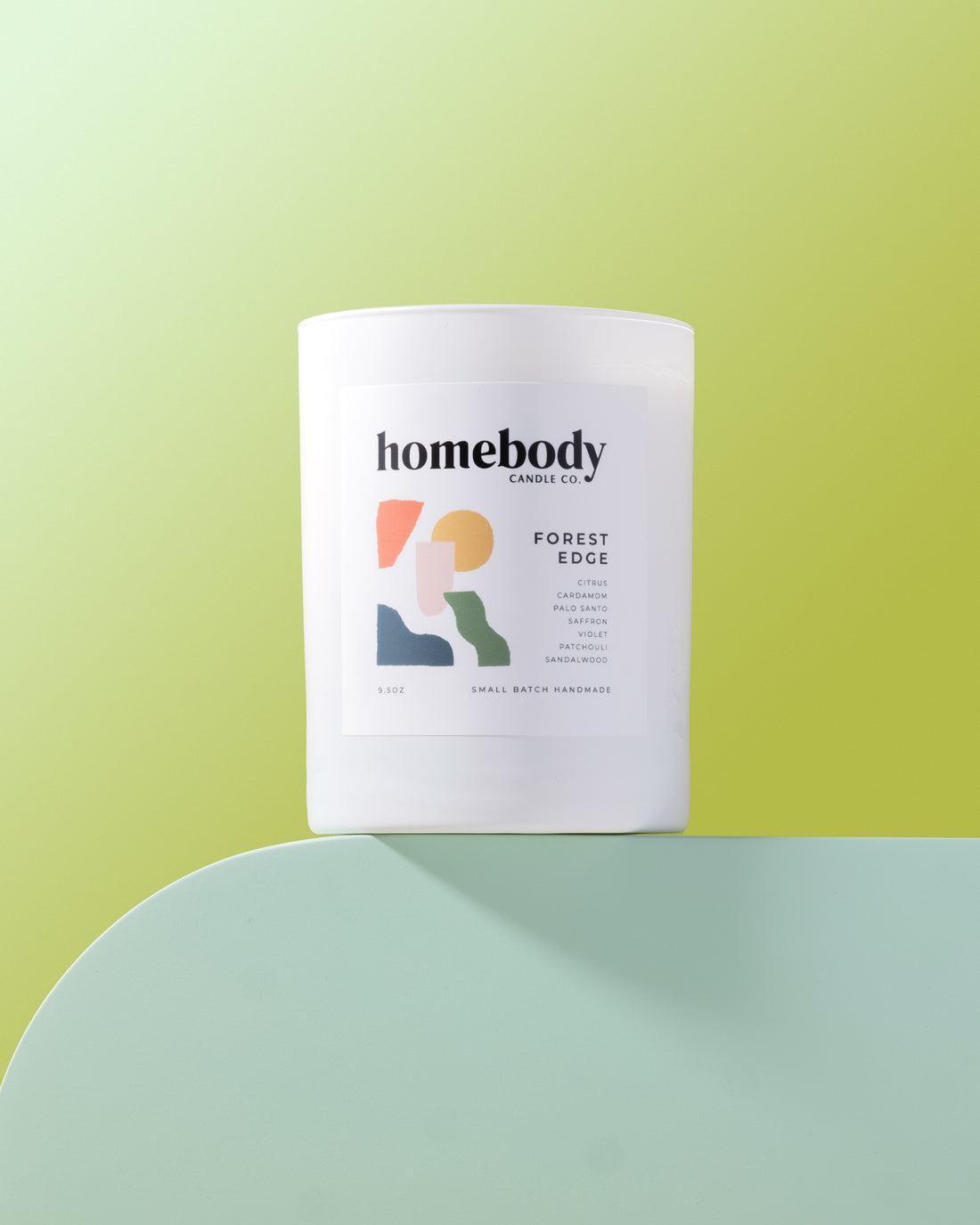 Forest Edge ✸ winter collection burn + bloom candle Homebody Candle Co