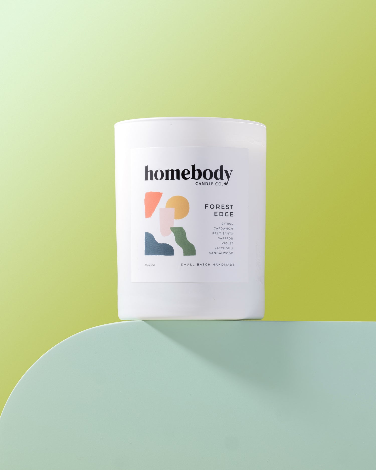 Forest Edge ✸ winter collection burn + bloom candle Homebody Candle Co