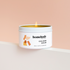 Golden Hour candle tin Homebody Candle Co