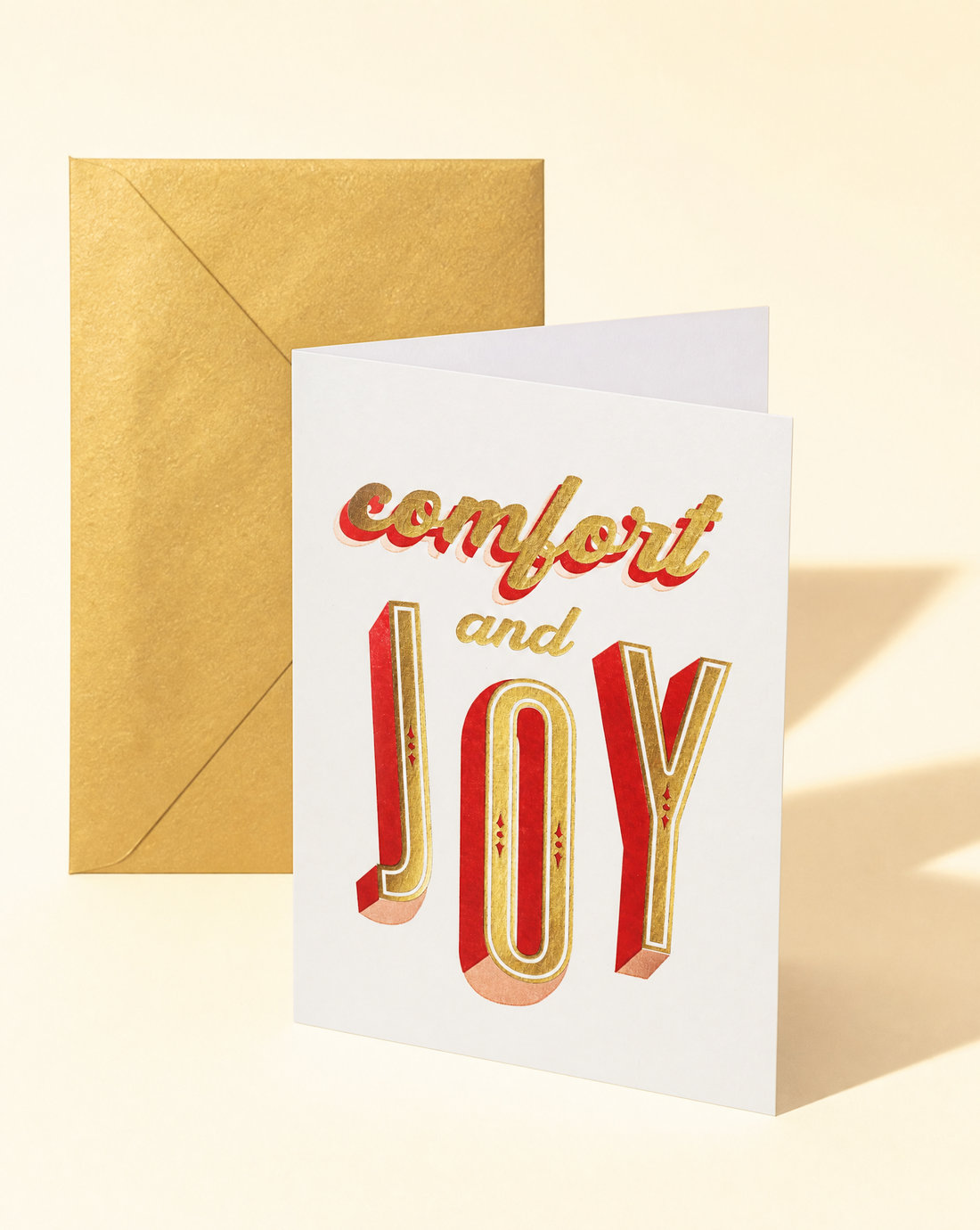Comfort + Joy • greeting card
