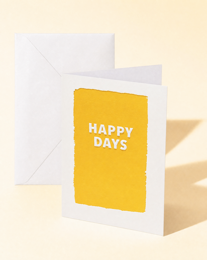 Happy Days • greeting card