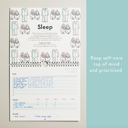 Habit Tracker cards + gifts Homebody Candle Co