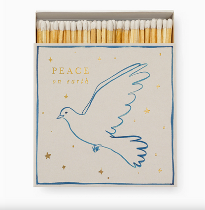 Peace Dove • safety matches Homebody Candle LLC Homebody Candle Co