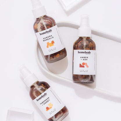 Willow + Hemp body nectar Homebody Candle Co