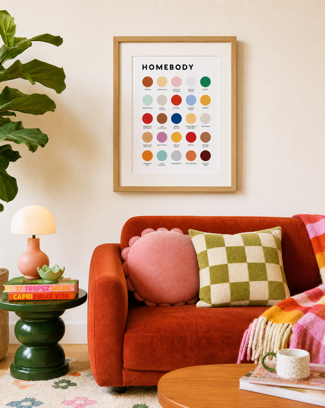 Homebody Color Print