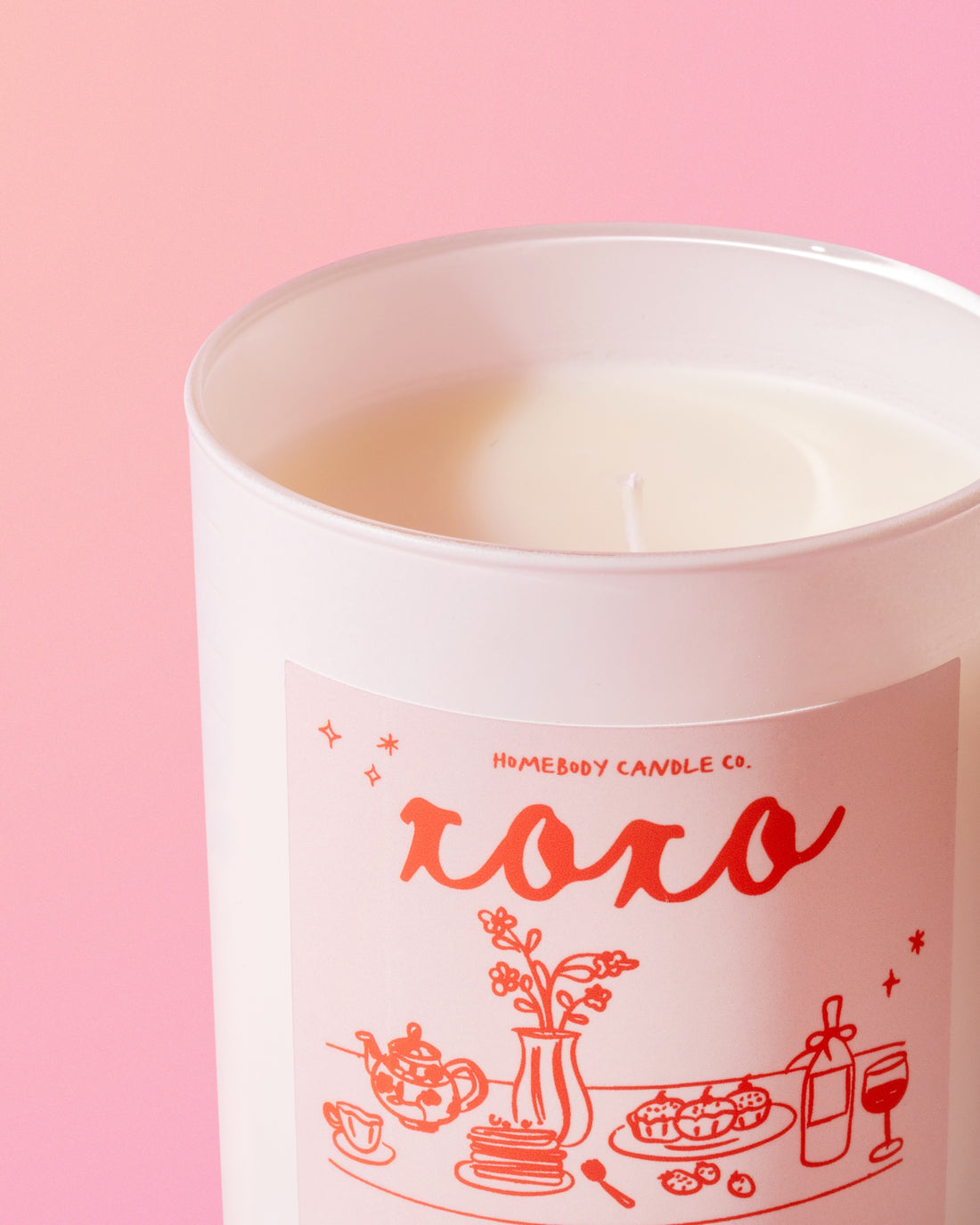 XOXO 💋 burn + bloom candle Homebody Candle Co