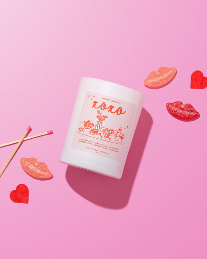 XOXO 💋 burn + bloom candle Homebody Candle Co