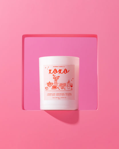 XOXO 💋 burn + bloom candle Homebody Candle Co