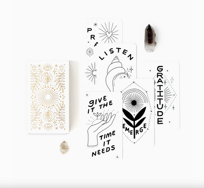 Inquire Within Oracle Deck cards + gifts Homebody Candle Co
