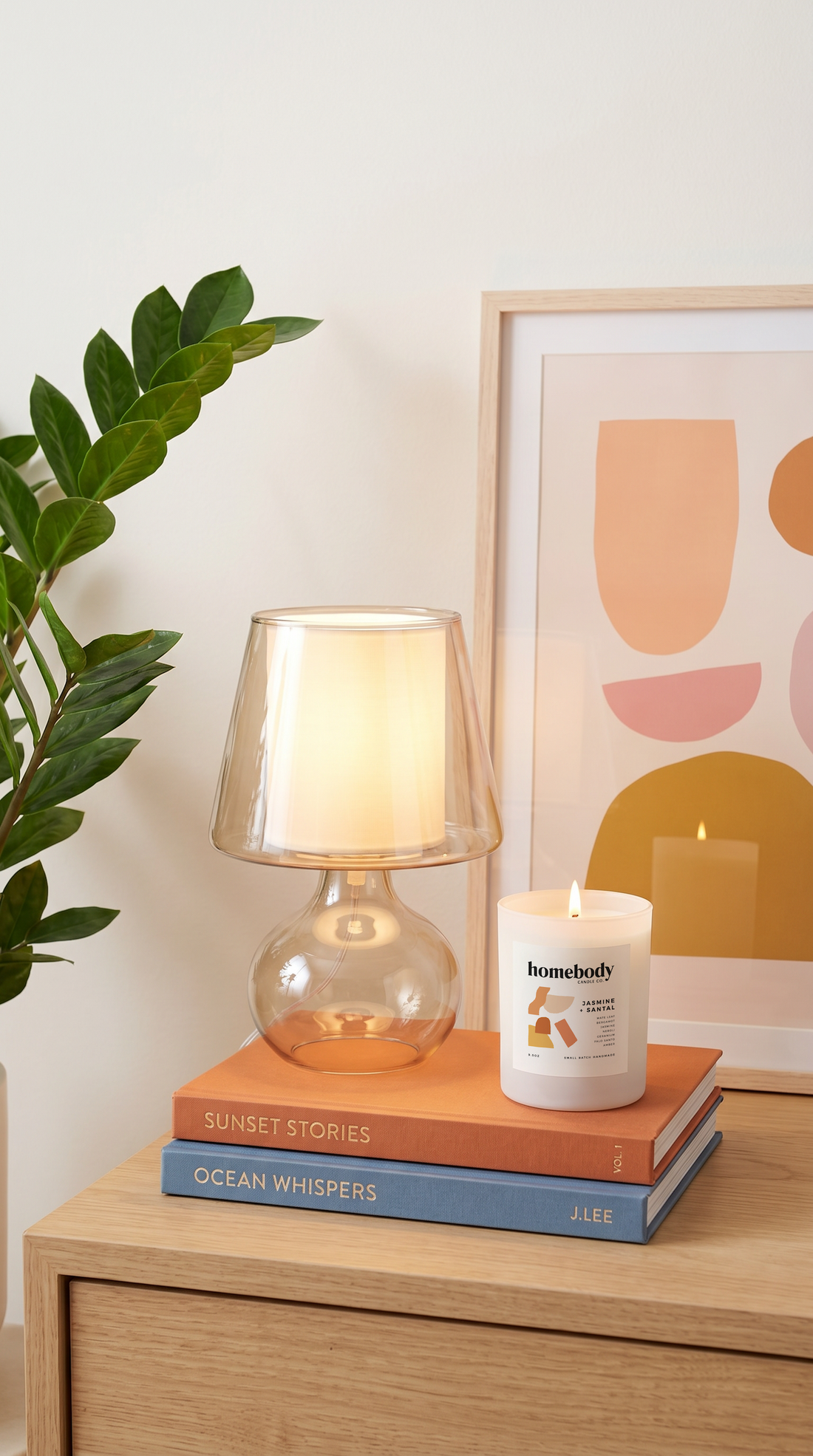 Jasmine + Santal - Homebody Candle LLC