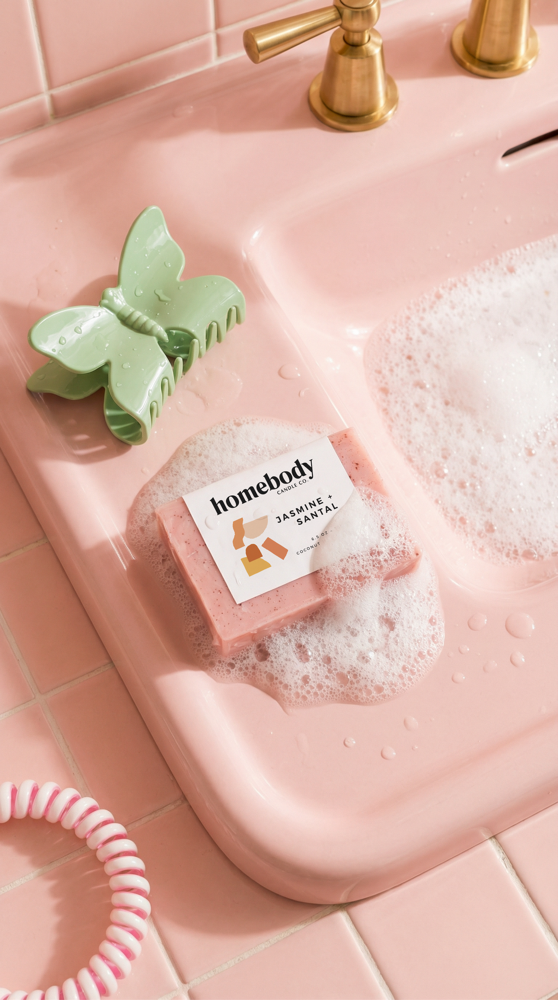 Jasmine + Santal - Homebody Candle LLC