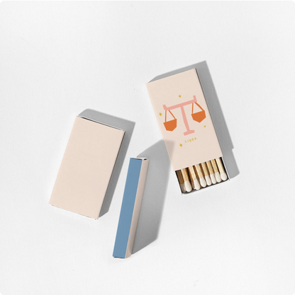Zodiac Mini Pocket Matches Homebody Candle LLC Homebody Candle Co