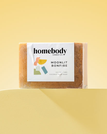 Moonlit Bonfire ✸ fall collection milk soap Homebody Candle Co