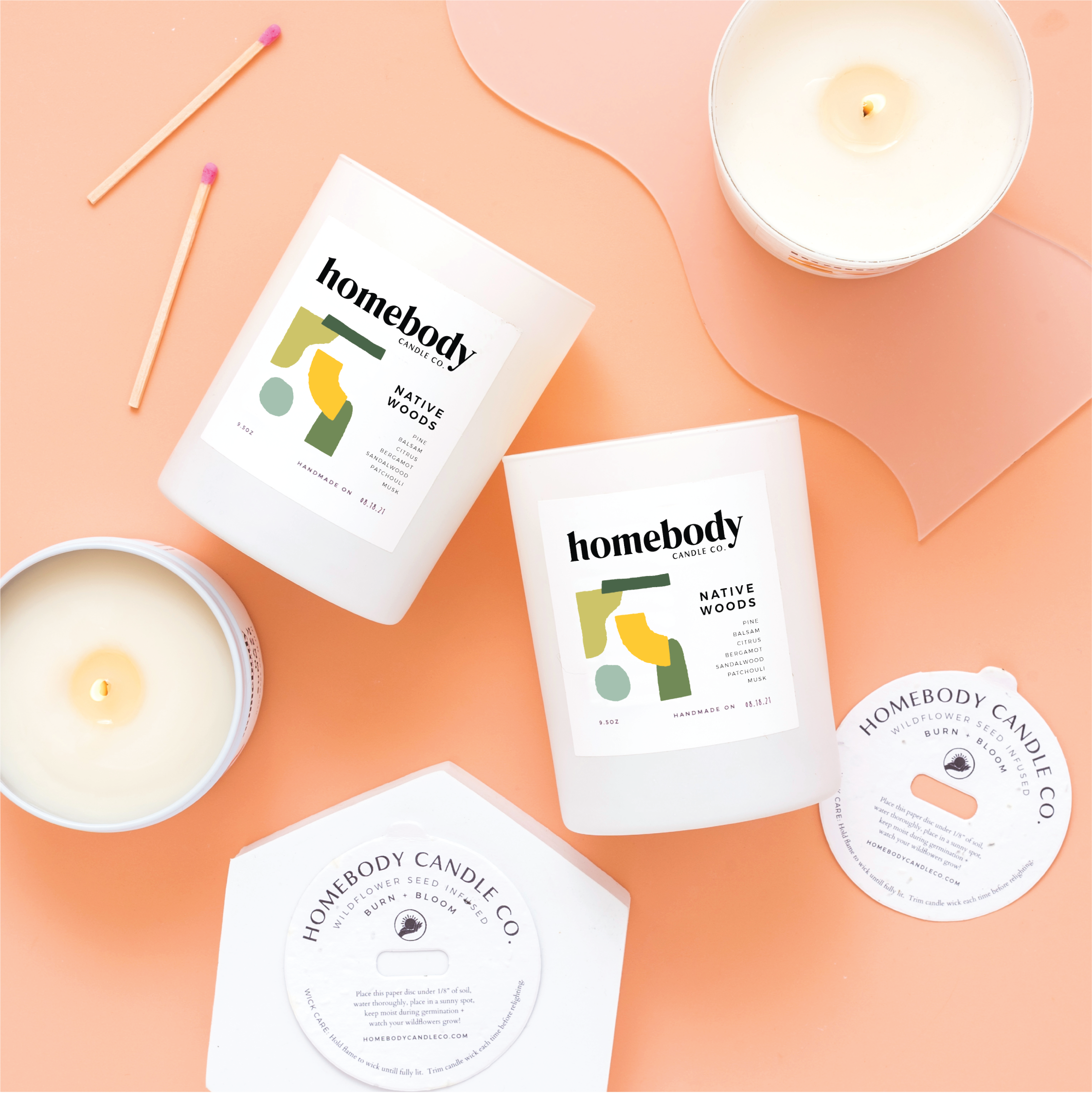 Gift Bundle Candle Homebody Candle LLC Homebody Candle Co
