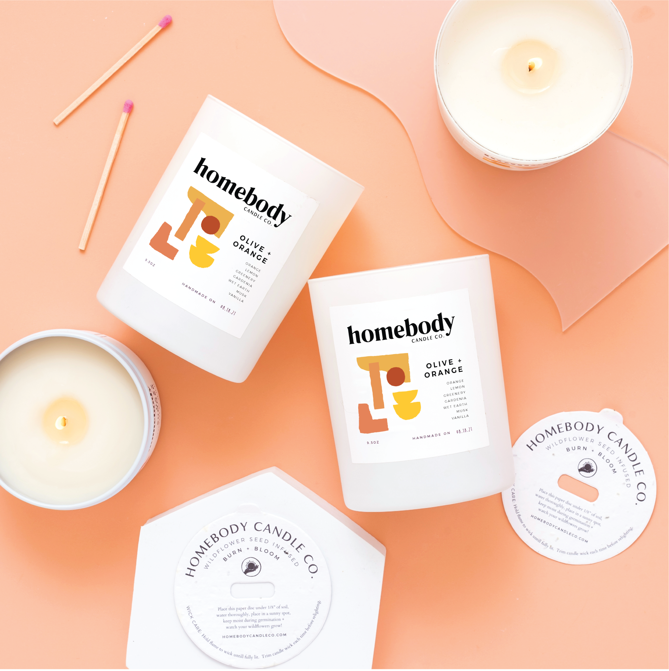 Gift Bundle Candle Homebody Candle LLC Homebody Candle Co