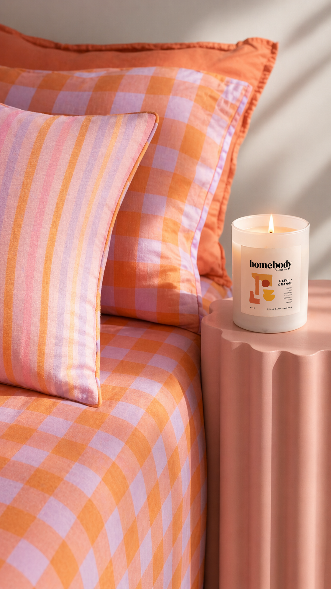 Olive + Orange - Homebody Candle LLC
