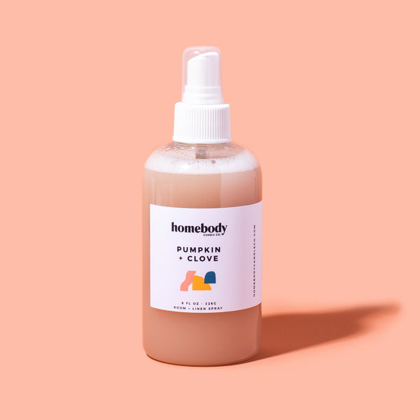 Pumpkin + Clove ✸ fall collection room spray Homebody Candle Co