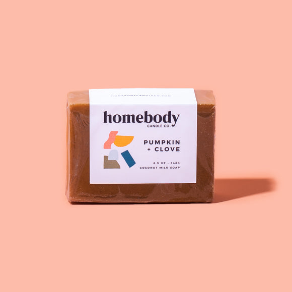 Pumpkin + Clove ✸ fall collection milk soap Homebody Candle Co